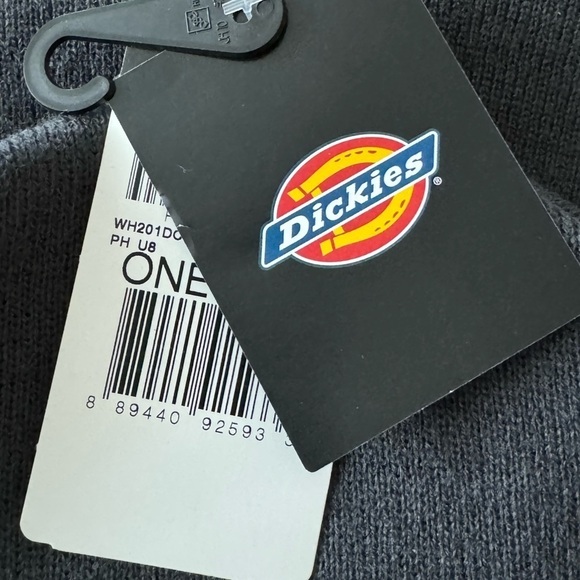 DICKIES ! 4” Cuffed Knit Beanie Charcoal Grey OS NEW - Picture 3 of 4